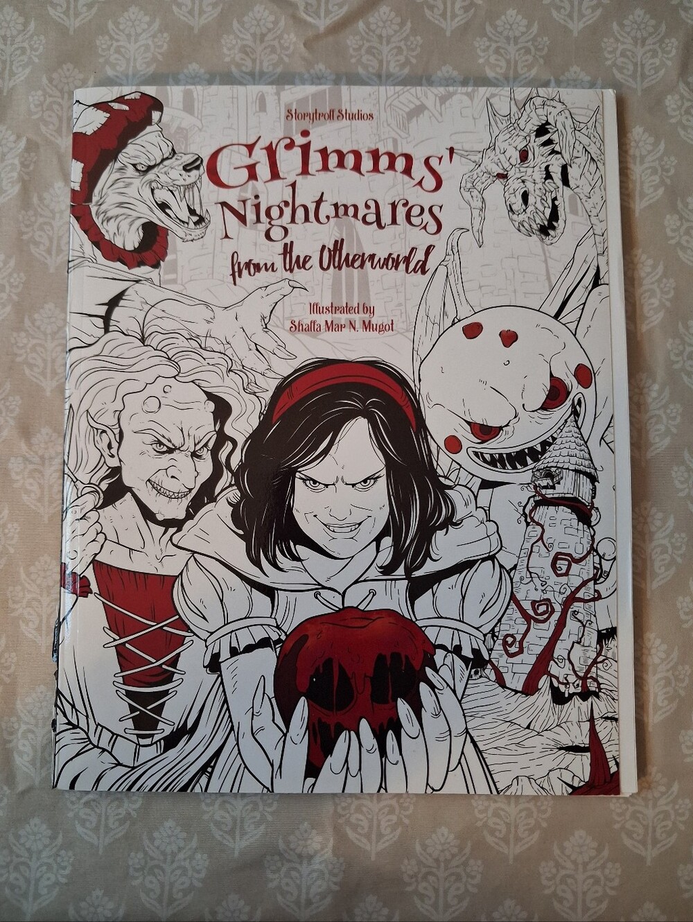 Grimms Nightmares From The Otherworld Adult Coloring Book